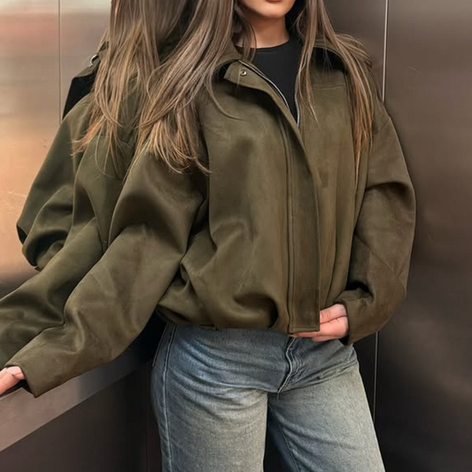 Oversized Zip Jacket